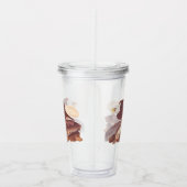 Majestic Bald Eagle by Audubon with Fresh Fish Acryl Drinkbeker (Rechts)