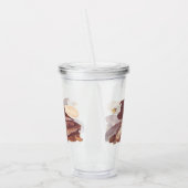 Majestic Bald Eagle by Audubon with Fresh Fish Acryl Drinkbeker (Links)