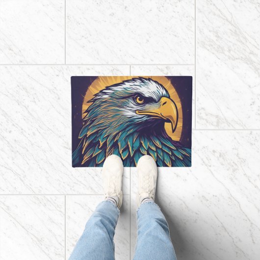 Majestic Bald Eagle Deurmat (Binnen)