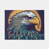 Majestic Bald Eagle Deurmat (Voorkant)
