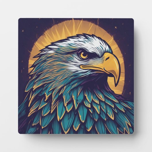 Majestic Bald Eagle Fotoplaat (Voorkant)