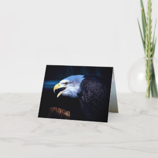 Majestic Bald Eagle Kaart