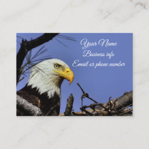 Majestic Bald Eagle Label