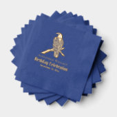 Majestic Bald Eagle op Branch Verjaardag Party Naa Folie Servetten (Insitu (Gestapeld))