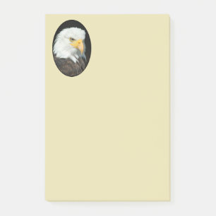 Majestic Bald Eagle Portret Post-it® Notes