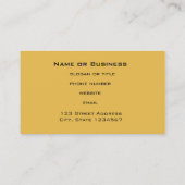 Majestic Bald Eagle Portret Visitekaartje (Achterkant)