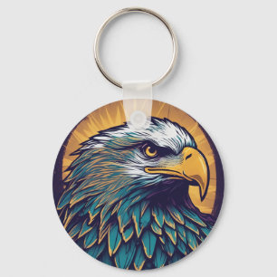 Majestic Bald Eagle Sleutelhanger