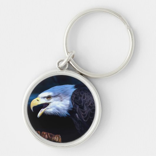 Majestic Bald Eagle Sleutelhanger (Voorkant)