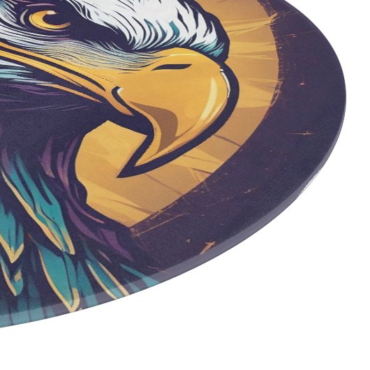 Majestic Bald Eagle Snijplank (Hoek)