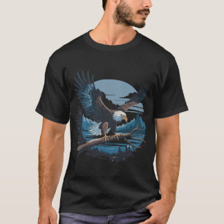 Majestic Bald Eagle T-shirt