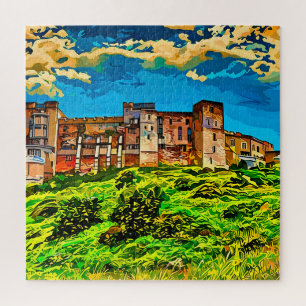 Majestic Bamburgh Castle Legpuzzel