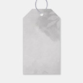 Majestic Bedreigde Grijze Kroonkraan Cadeaulabel (Achterkant)