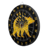 Majestic Beer Design voor Gamers Dartbord (Voorkant Rechts)