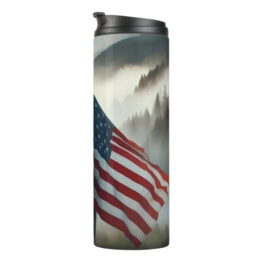 Majestic Beer Patriottisme Forest Design Thermosbeker (Geroteerd rechts)