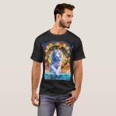 Majestic Bengal Tiger - Natuur Power T-Shirt Des (Voorkant volledig)