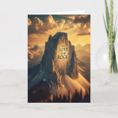 Majestic Berg: De Heer is mijn rots Kaart (Voorkant)