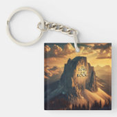 Majestic Berg: De Heer is mijn rots Sleutelhanger (Voorkant)