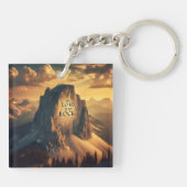 Majestic Berg: De Heer is mijn rots Sleutelhanger (Achterkant)