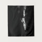 Majestic berg Triglav in zwart-wit Wandkleed (Voorkant)