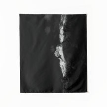 Majestic berg Triglav in zwart-wit