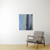 Majestic berg Triglav met mist in valley Wandkleed (In situ)