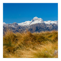 Majestic berg Triglav, Slovenië