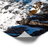 Majestic berg Triglav, Slovenië Poster (Hoek)