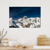 Majestic berg Triglav, Slovenië Poster (Keuken)