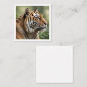 Majestic Big Cat Wildlife Afbeelding Tijger Notitiekaartje (Voorkant / Achterkant)