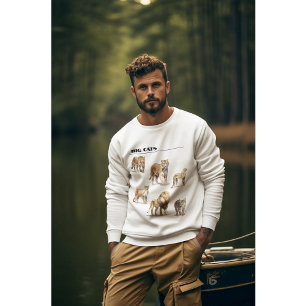 Majestic Big Cats Collectie Wildlife & Dierenliefd Trui