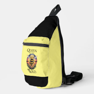 Majestic Bijen: Koningin van het Wilde Sling Bag