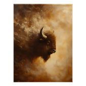 Majestic Bison, Buffalo Poster (Voorkant)