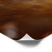 Majestic Bison, Buffalo Poster (Hoek)