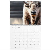 Majestic Bison - Kalender 2024: een reis door (Jan 2027)