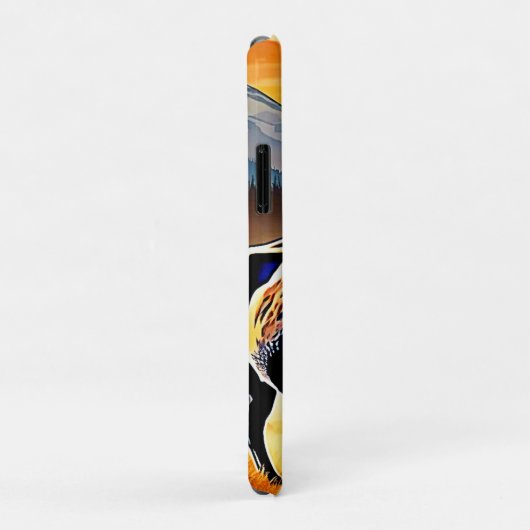 Majestic Bison Sunset Case-Mate iPhone Case (Achterkant/rechts)