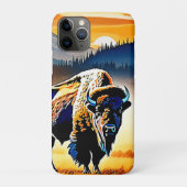 Majestic Bison Sunset Case-Mate iPhone Case (Achterkant)