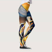 Majestic Bison Sunset Leggings (Rechts)