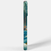 Majestic Bison Wading Case-Mate iPhone Case (Achterkant / Rechts)