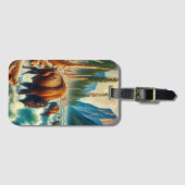 Majestic Bizon migratie Bagagelabel (Voorkant (horizontaal))