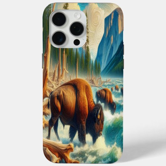 Majestic Bizon migratie Case-Mate iPhone Case (Achterkant)