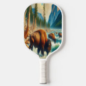 Majestic Bizon migratie Pickleball Paddle (Voorkant)