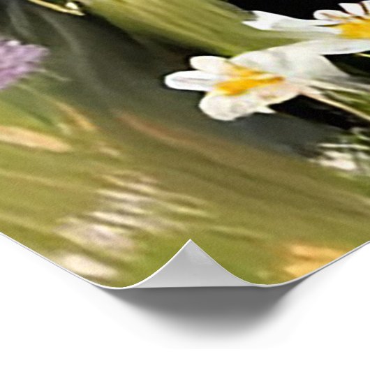 Majestic Black Horse Poster (Hoek)