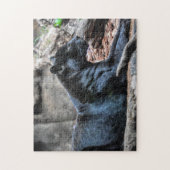 Majestic Black Panther Jigsaw Puzzle Legpuzzel (Verticaal)