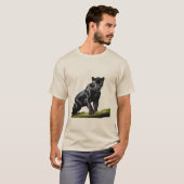 Majestic Black Panther T-shirt (Voorkant volledig)