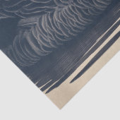 Majestic Black Swan  Decoupage Vogelprint Tissuepapier (Detail)