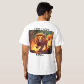 Majestic Blaze - Leeuw van het Wilde T-shirt (Achterkant volledig)