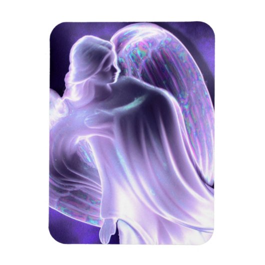 Majestic Blue Angel Magnet Magneet (Verticaal)