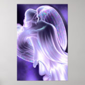 Majestic Blue Angel Poster (Voorkant)