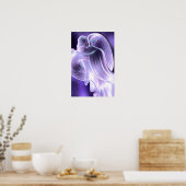 Majestic Blue Angel Poster (Keuken)