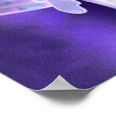 Majestic Blue Angel Poster (Hoek)